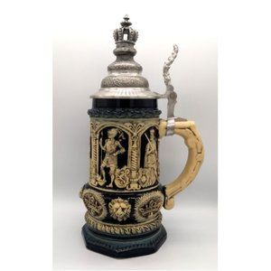 Thewalt Emperors Charles Philip & Ferdinand Beer Stein